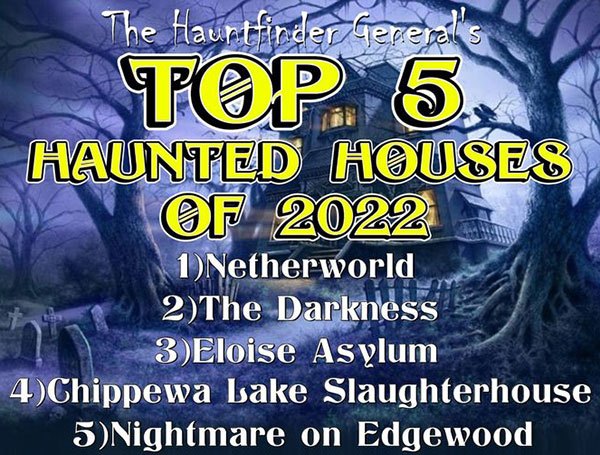 Hauntfinder General's #1 Haunted House 2022